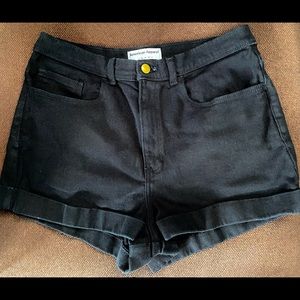 American Apparel Black Jean Shorts - L - 30/31”